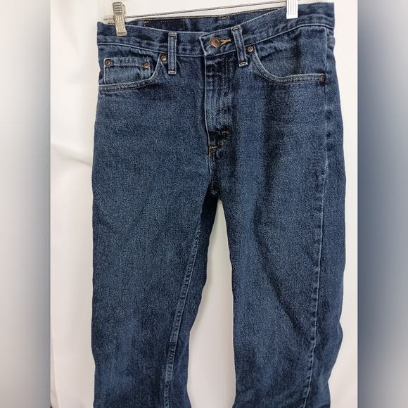 Wrangler Blue Straight Jeans with Classic Fit (#1,423) - Picture 1 of 4